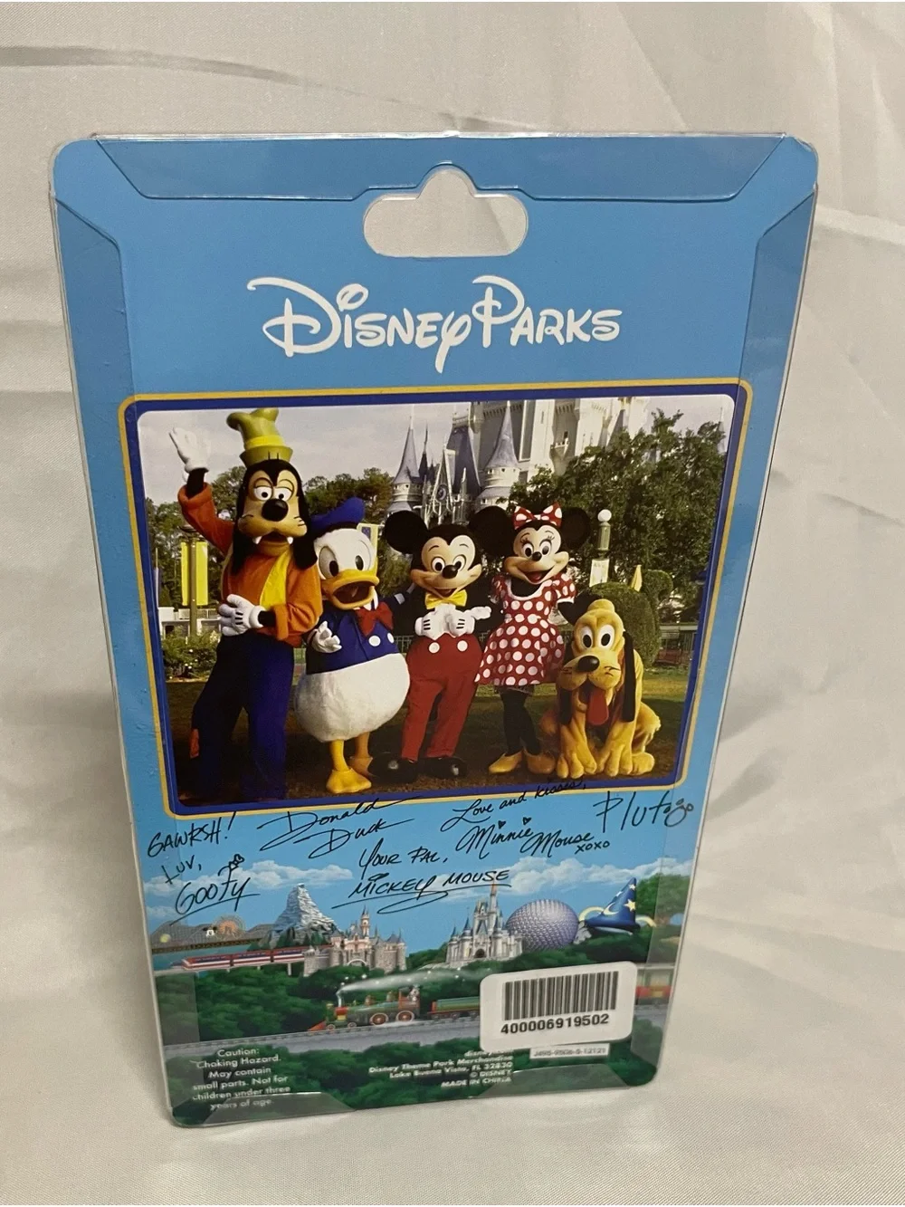 Disney Goofy Collectible Figure - Orange, Blue & Green Outfit